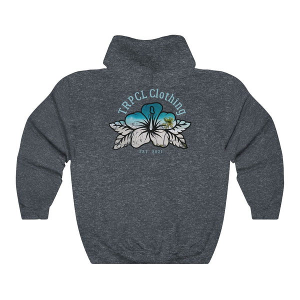 Hibiscus Hooded Sweatshirt