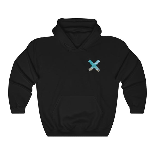 Big X Hooded Sweatshirt