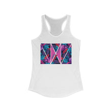 Load image into Gallery viewer, Women's Purple Leaves Racerback Tank