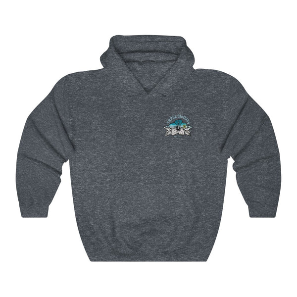 Hibiscus Hooded Sweatshirt
