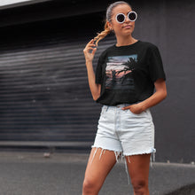 Load image into Gallery viewer, Sunset Shaka Surf T-Shirt