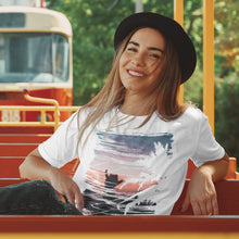 Load image into Gallery viewer, Sunset Shaka Surf T-Shirt