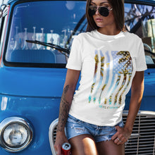 Load image into Gallery viewer, Tropical US Flag T-Shirt
