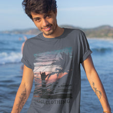 Load image into Gallery viewer, Sunset Shaka Surf T-Shirt