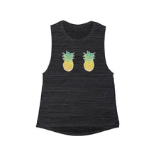 Load image into Gallery viewer, Women&#39;s Pineapple Muscle Tank
