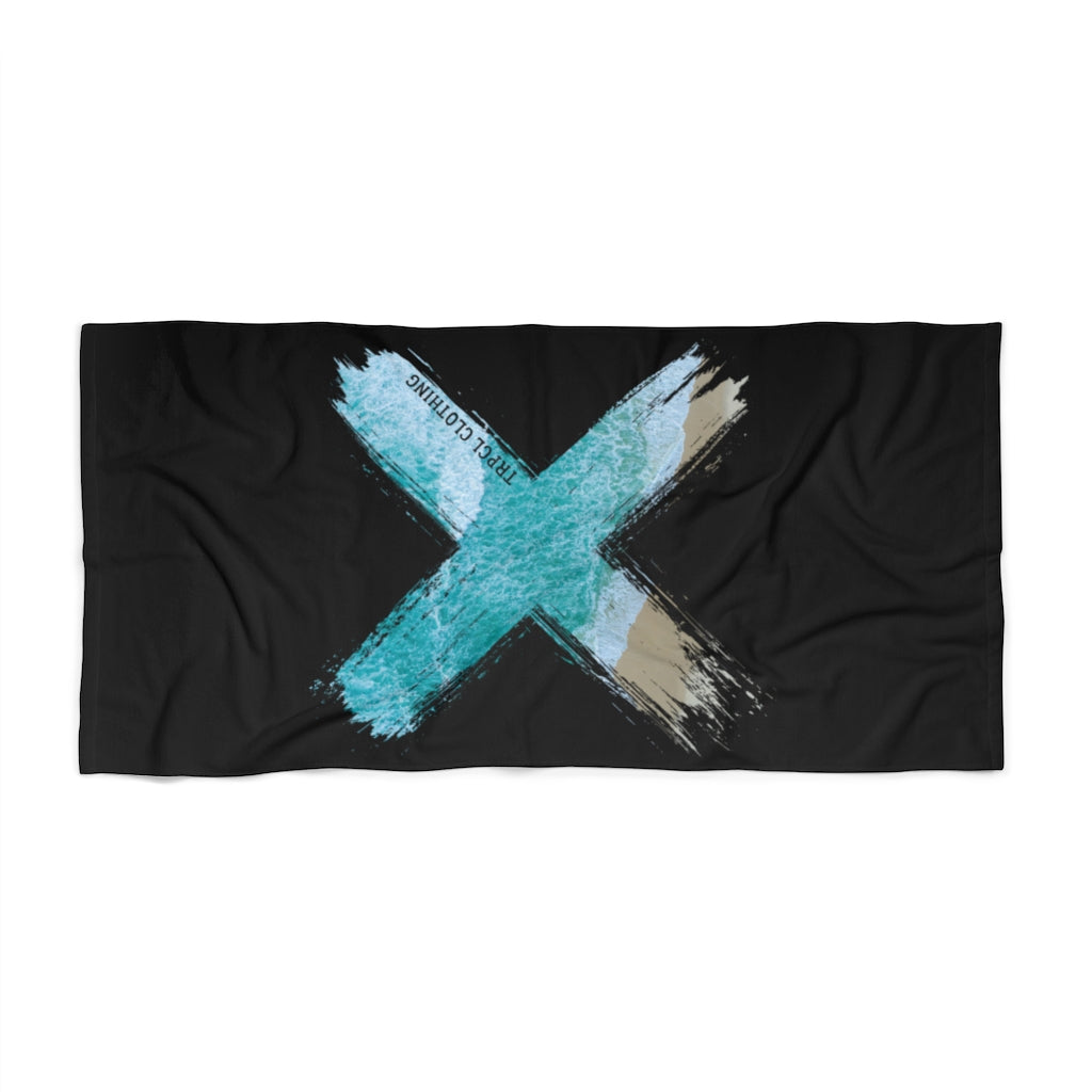 X Beach Towel